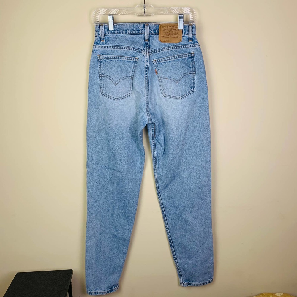 LEVI’S ORANGE Tab High Rise Relaxed Mom Jeans 30